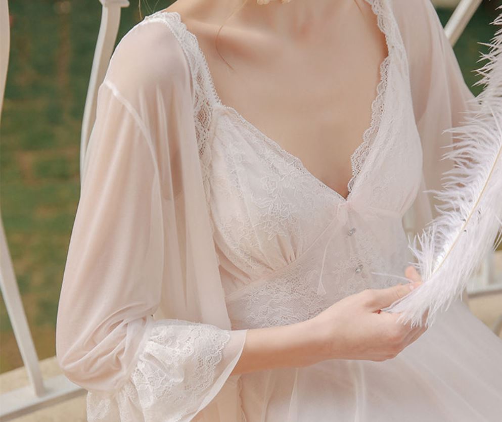 Sexy Sheer Nightgown - Discover Luxury Sleepwear Sexy Sheer Nightgown - Discover Luxury Sleepwear