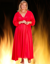 Margaret Lawton's Lace-Bodice Ankle Length Nightgown