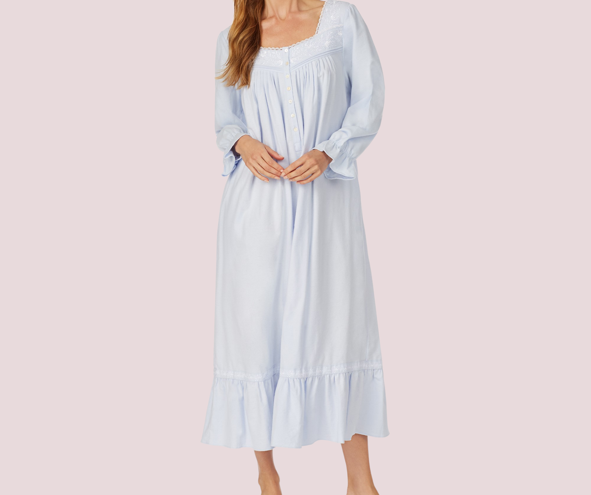 Eileen west sales long sleeve nightgowns