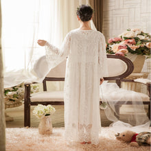 Margaret Lawton's Lace Nightgown & Robe Set